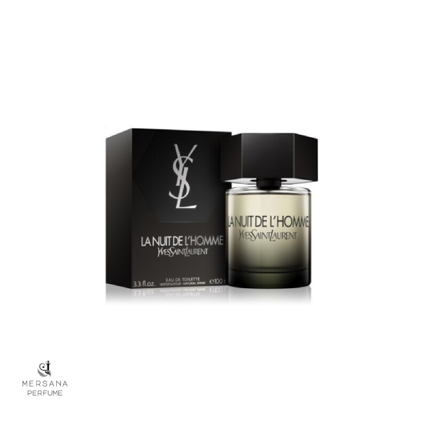 عطر ایو سن لورن لانویت دی الهوم ادو تویلت (لا نویت لهوم مشکی) YVES SAINT LAURENT - La Nuit de l'Homme EDT